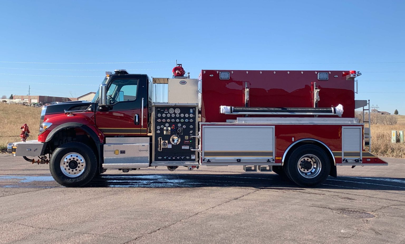 Thomasboro Fire Protection District Tanker Delivery Spartan ER