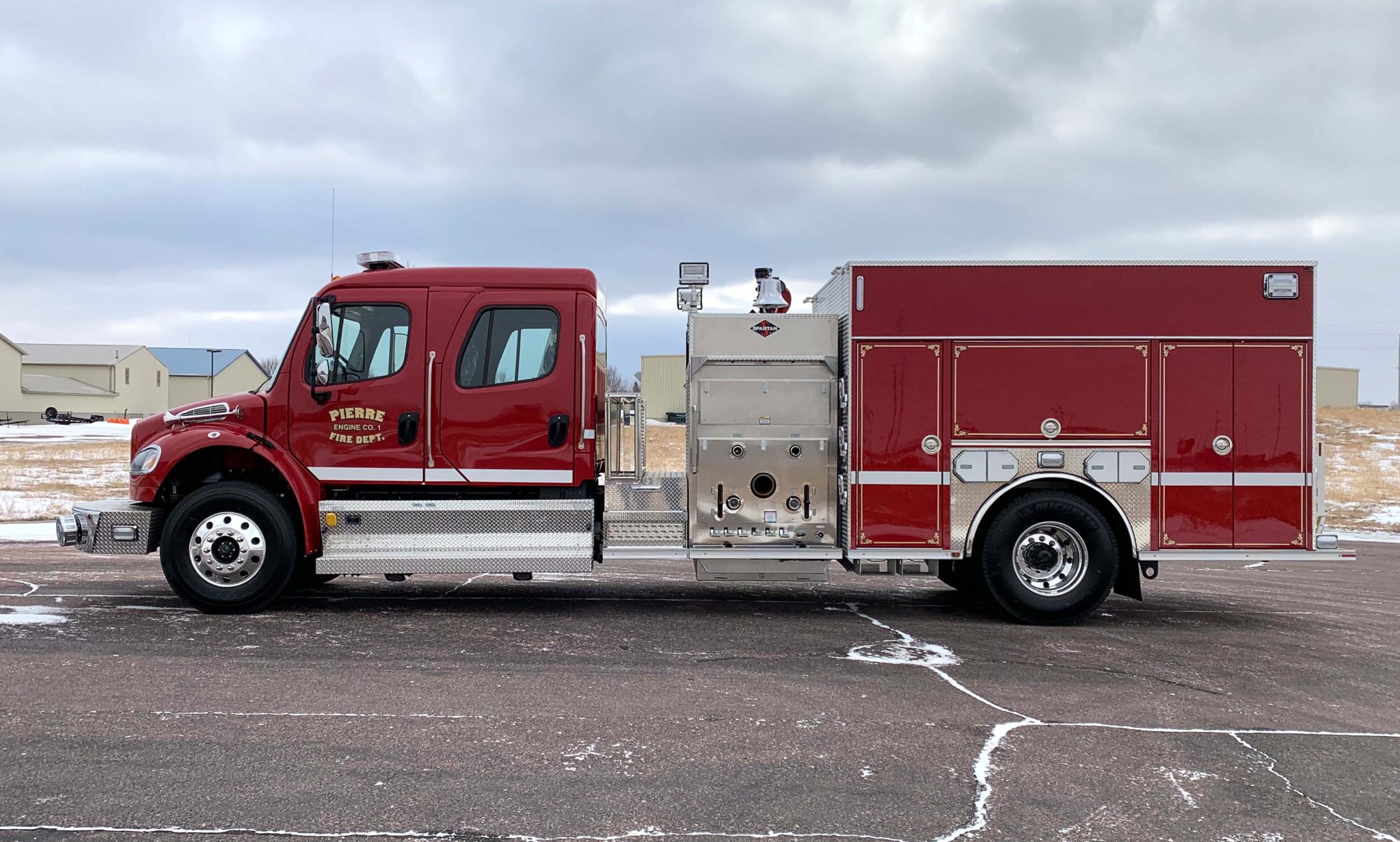 Pierre Fire Department Pumper Spartan Emergency Response