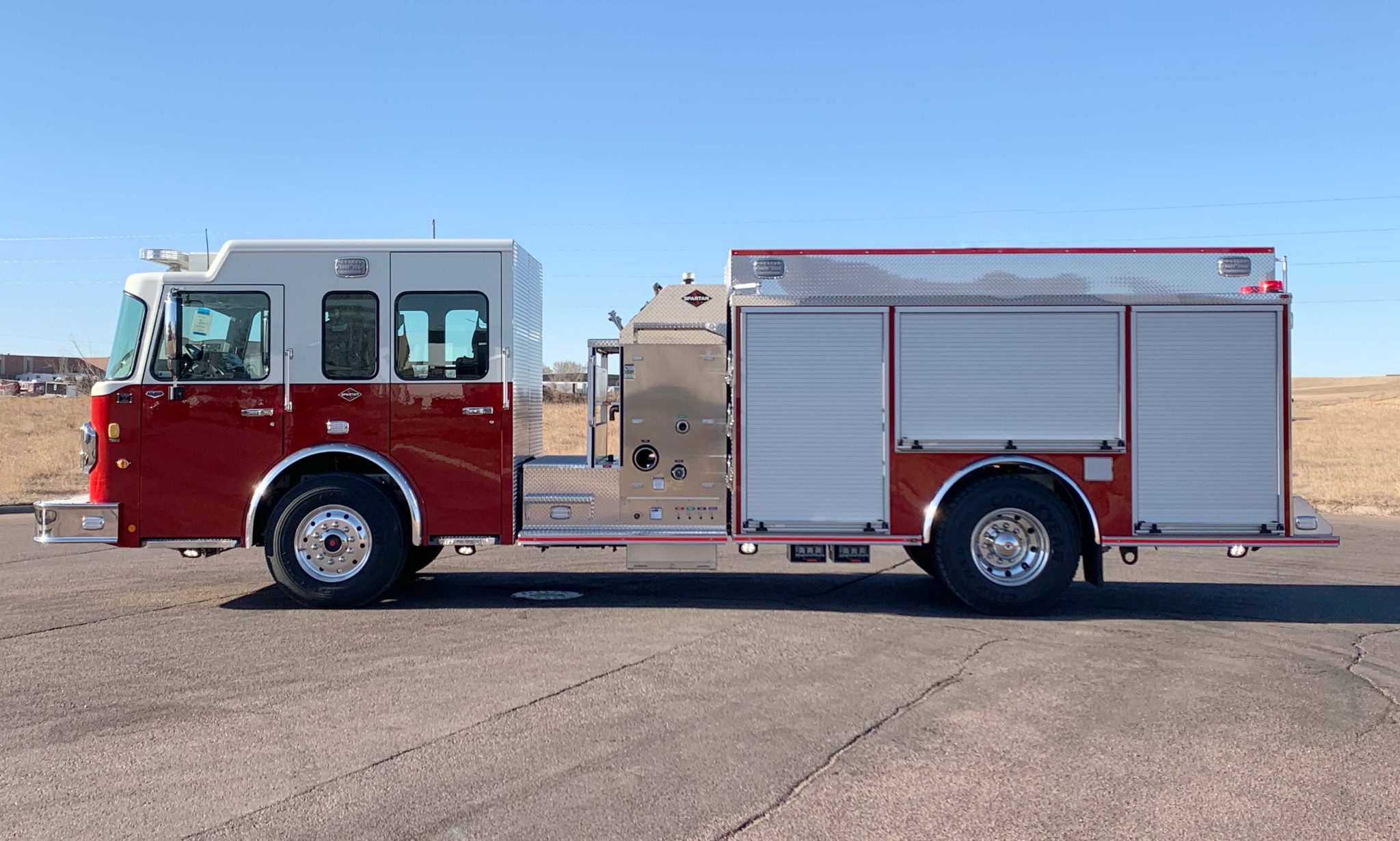 Springville Vol Fire Department S180 Pumper Spartan Emergency Response