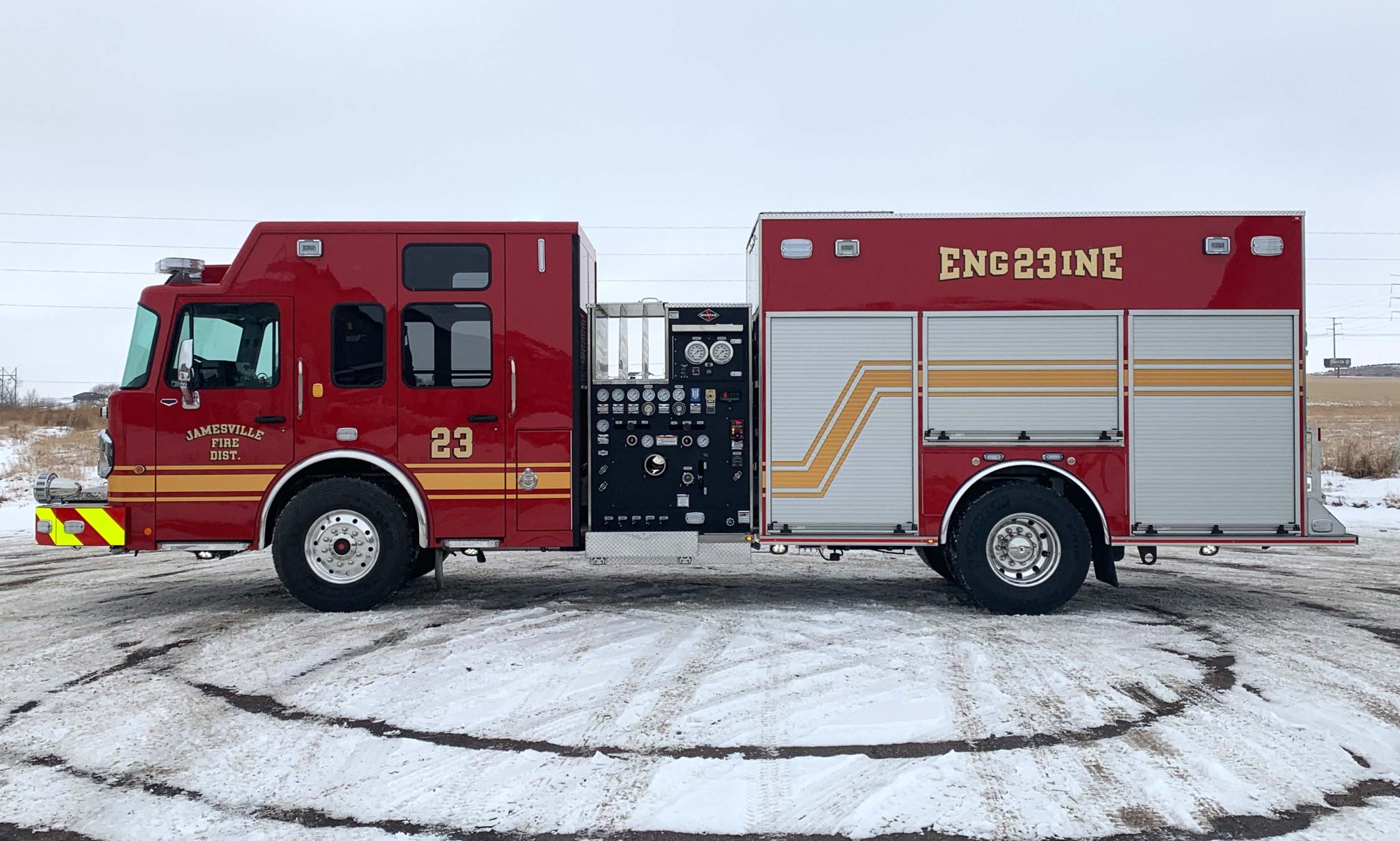 Jamesville Vol Fire Department Pumper Spartan Emergency Response