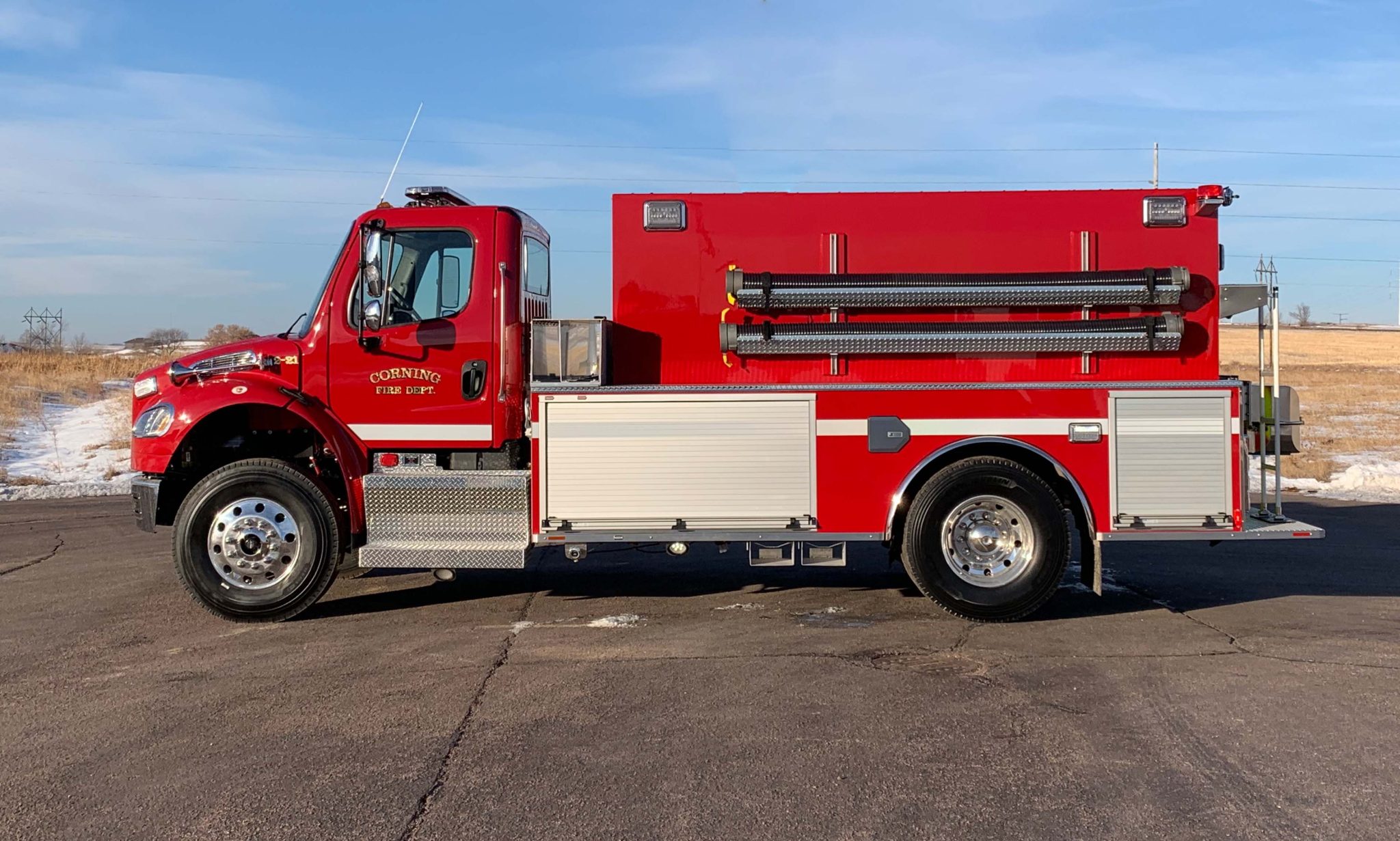 Corning Fire Department Tanker Spartan Emergency Response