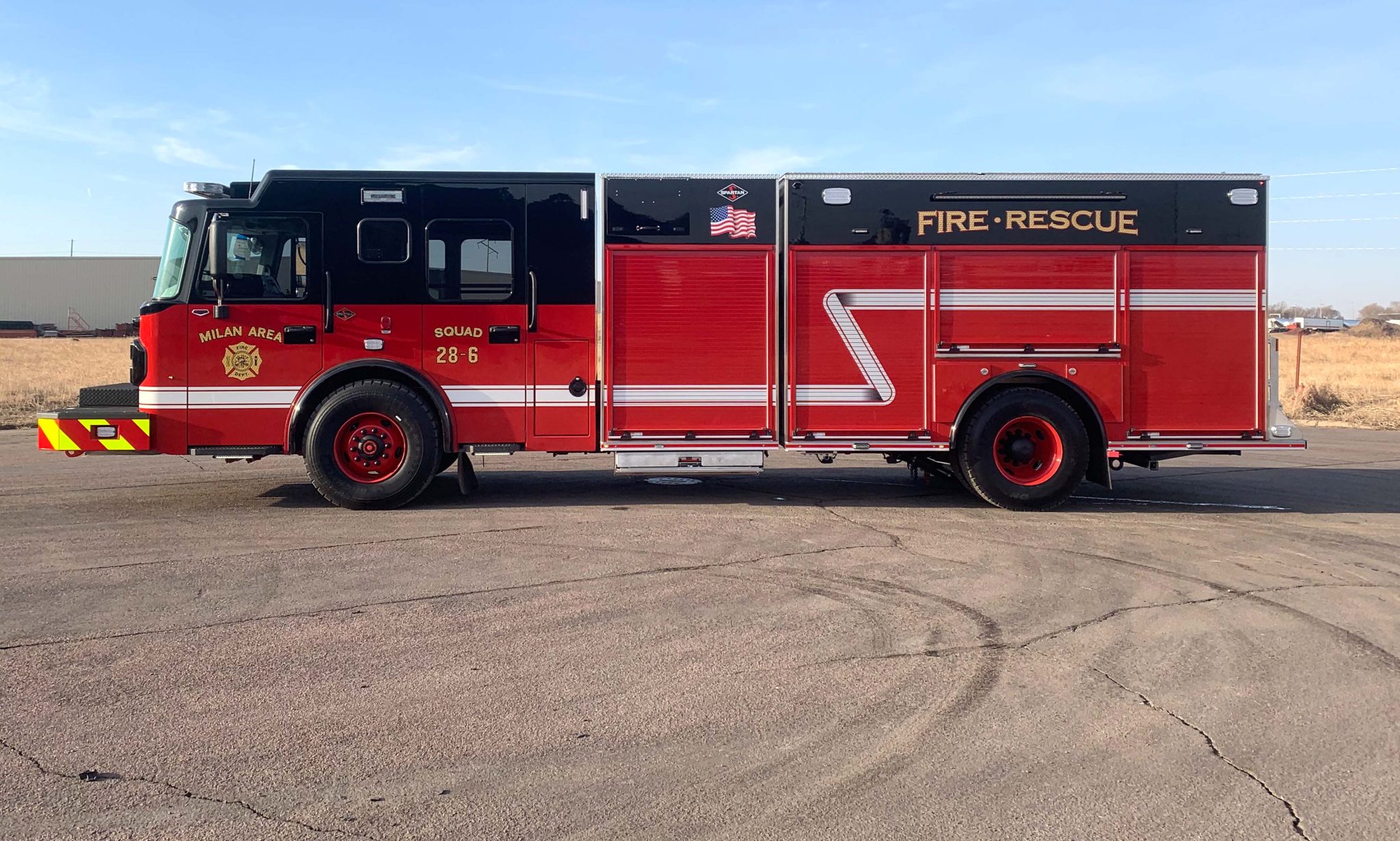 Milan Area Fire Department Pumper Spartan Emergency Response